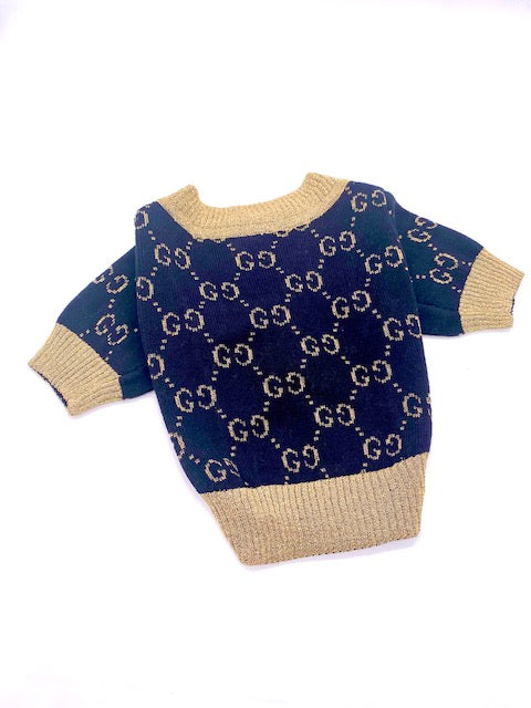 Luxury Hound Logo Dog Sweater