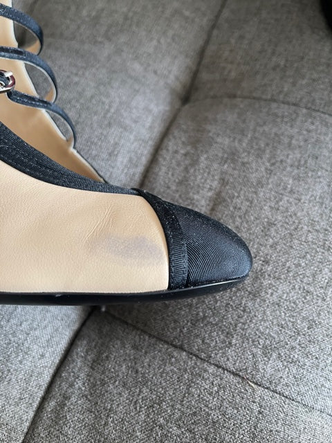 Chanel Strappy Slingback Pumps