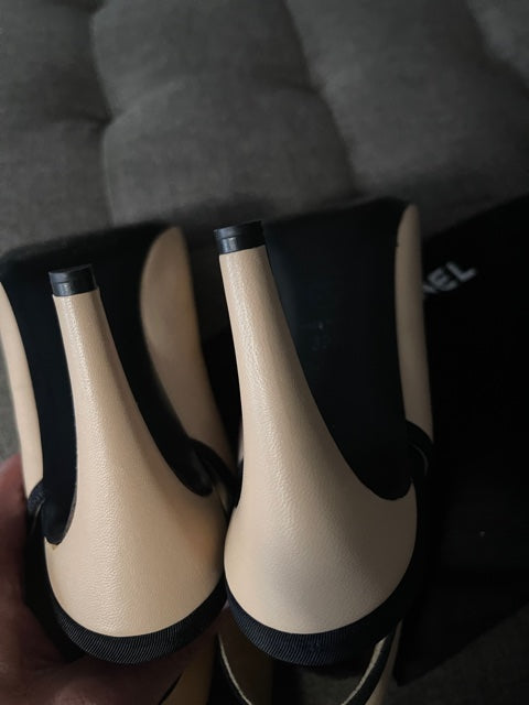 Chanel Strappy Slingback Pumps