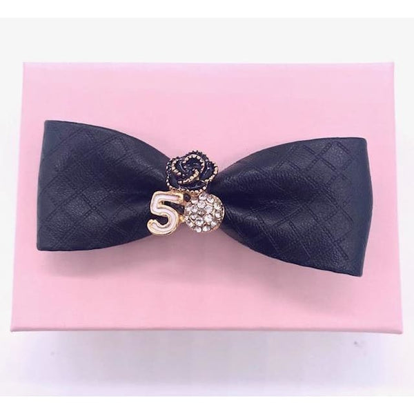 #5 Belle de Jour Hair Clip - Black - Hair Clip