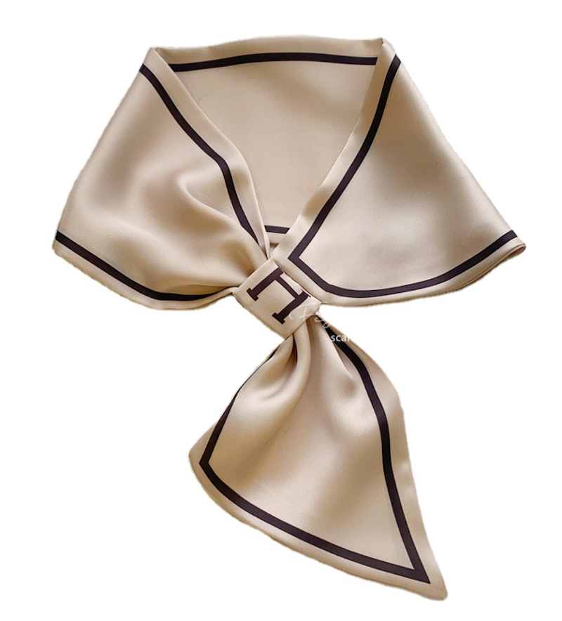 H Logo Neck Loop Scarf