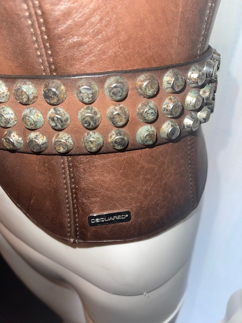 DSQUARED Studded Belt / XS